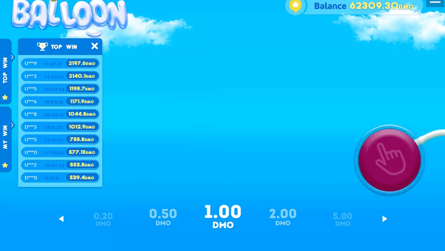 Balloon crash game SmartSoft Gaming Mostbet