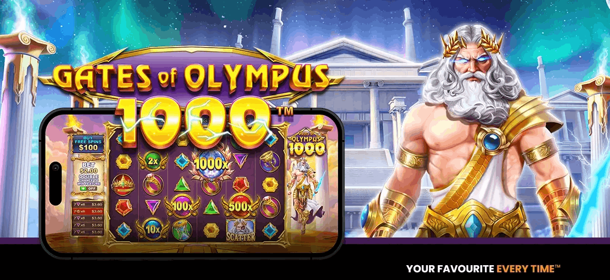 Gates of Olympus 1000 Pragmatic Play Mostbet
