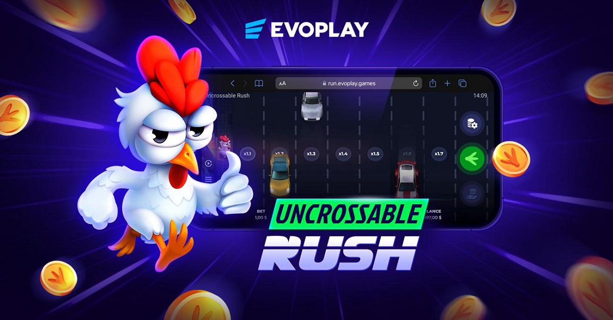 Uncrossable Rush Evoplay Mostbet