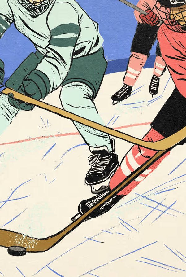 Hockey hielo en vivo